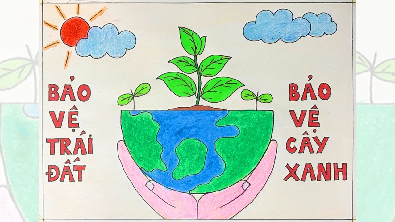 Hình Vẽ Bảo Vệ Trái Đất