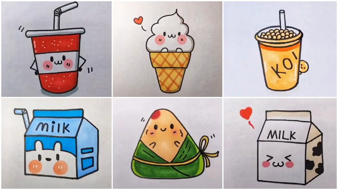 Hình Vẽ Đồ Vật Cute: Nguồn Cảm Hứng Vô Tận Cho Bạn
