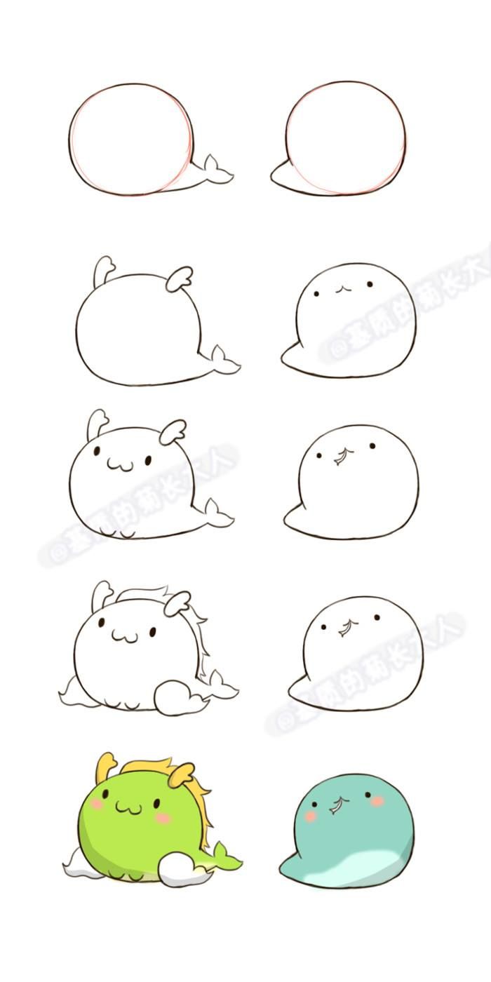 Hình Vẽ Thú Cưng Cute