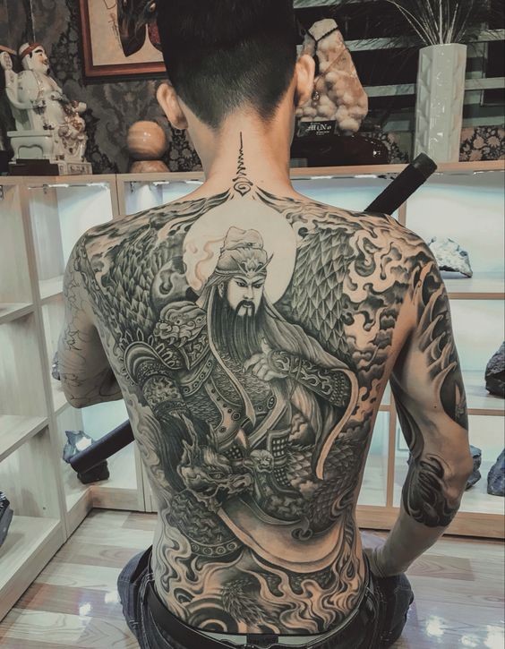 Hình Xăm Quan Nhị Ca: Ý Nghĩa, Mẫu Hình Đẹp Và Địa Chỉ Uy Tín Gallery 2