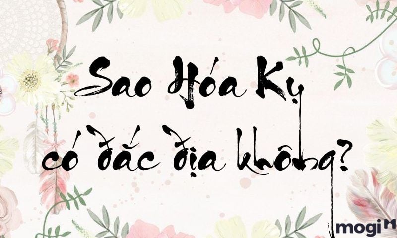 Hóa Kỵ Đắc Địa là gì? Gallery 2
