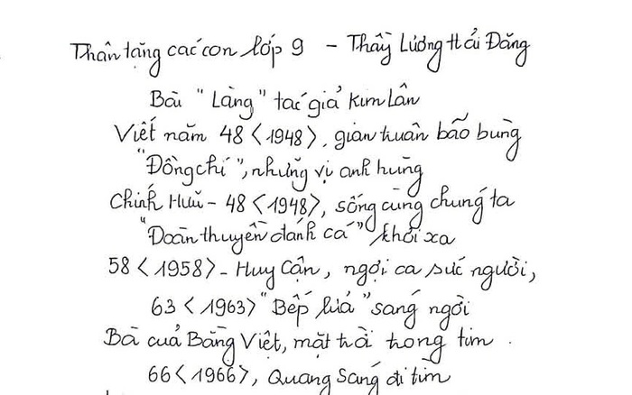 Hoàn cảnh sáng tác các văn bản lớp 9 Gallery 2