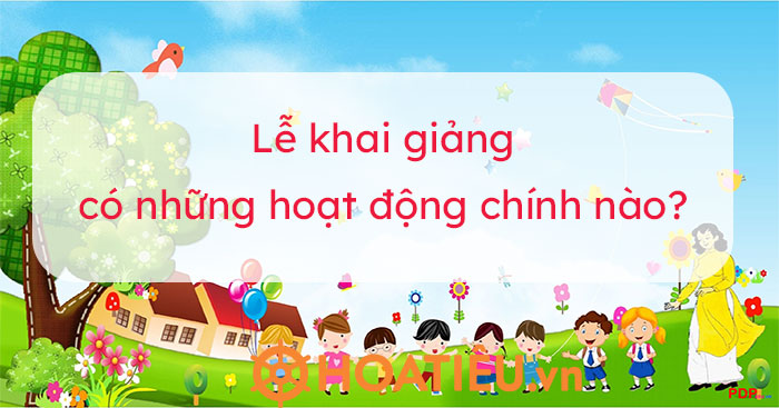 Khai trường là gì? Gallery 2