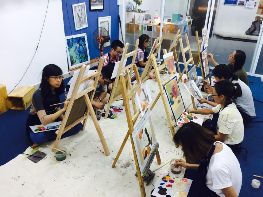 Học vẽ ở đâu?