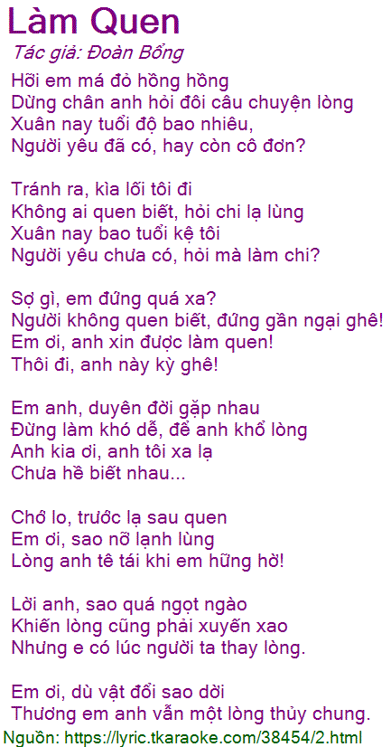 Hỡi Cô Má Đỏ Môi Hồng
