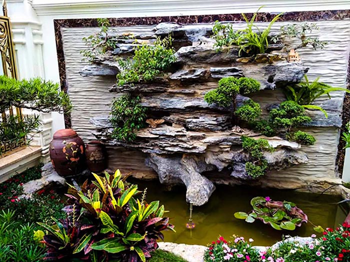 Hòn Non Bộ Có Thác Nước Đẹp Gallery 2