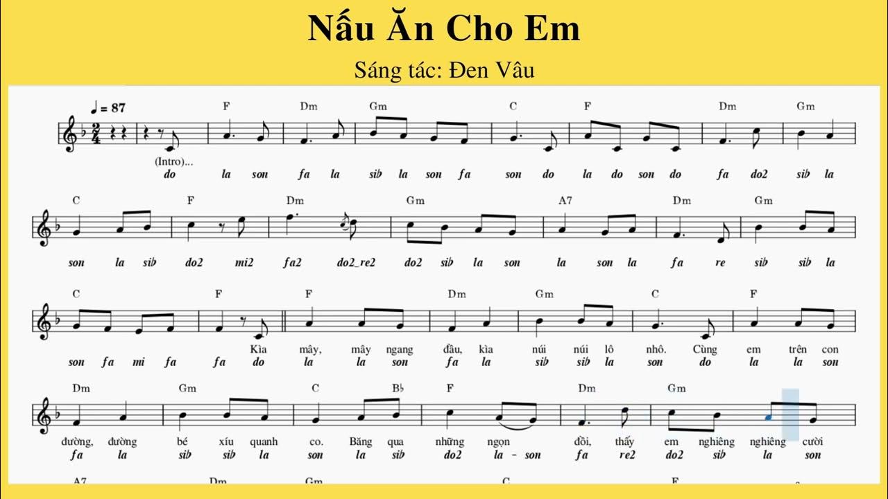 Nấu Ăn Cho Em Hợp Âm Gallery 1