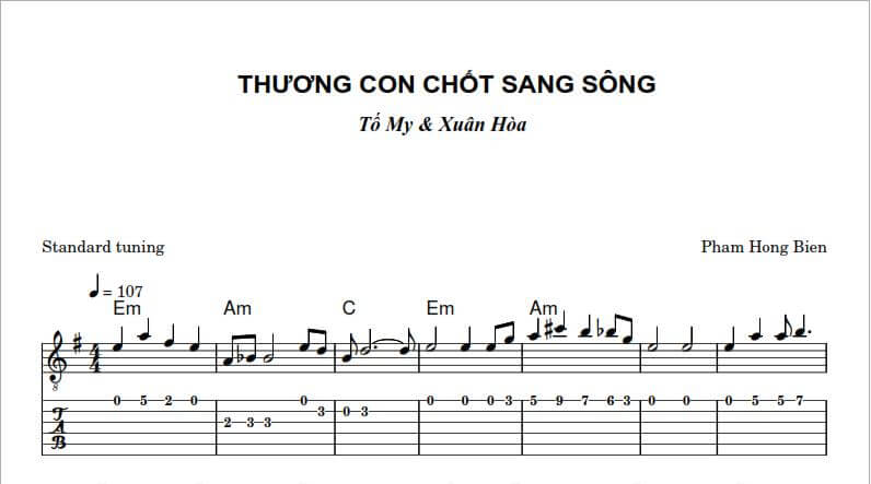 Hợp Âm Thương Con Chốt Sang Sông Gallery 1
