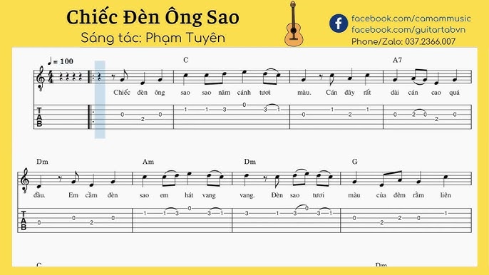 Chiếc Đèn Ông Sao Hợp Âm Gallery 1