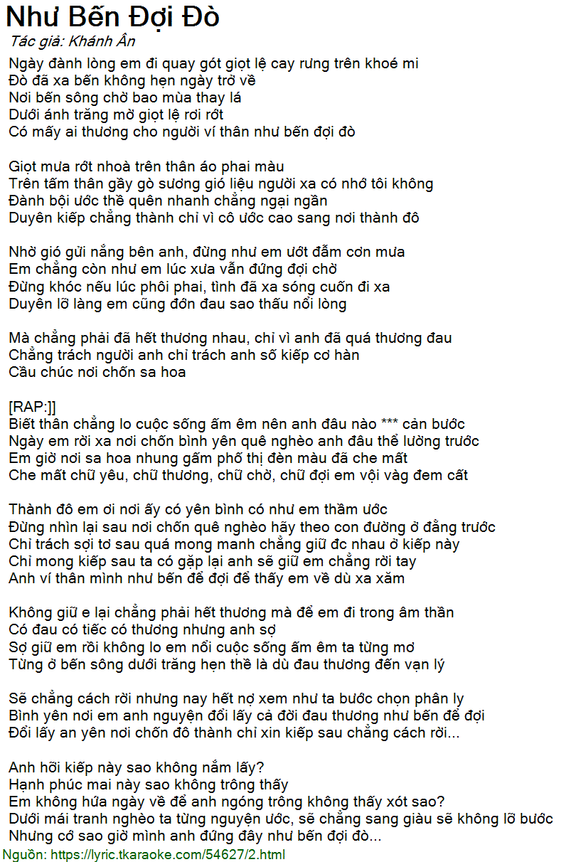 Hợp Âm Như Bến Đợi Đò Gallery 2