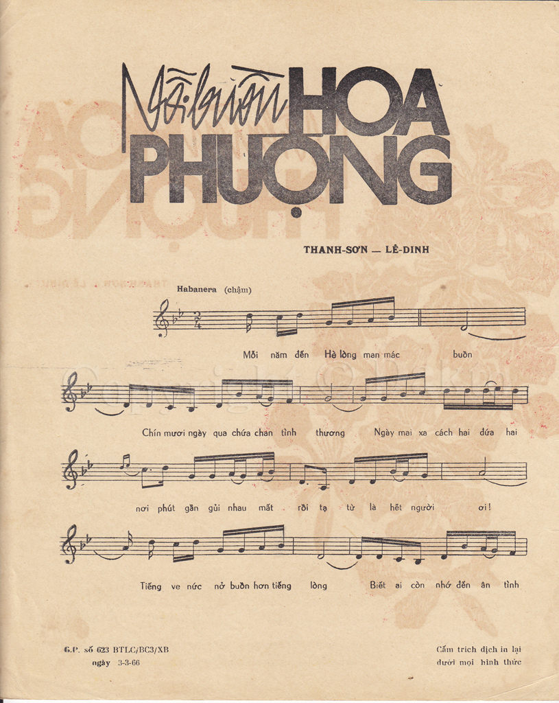 Nỗi Buồn Hoa Phượng Hợp Âm Gallery 1