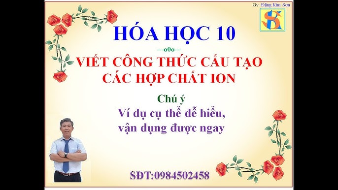 Cách Viết Công Thức Hóa Học của Hợp Chất Gallery 1