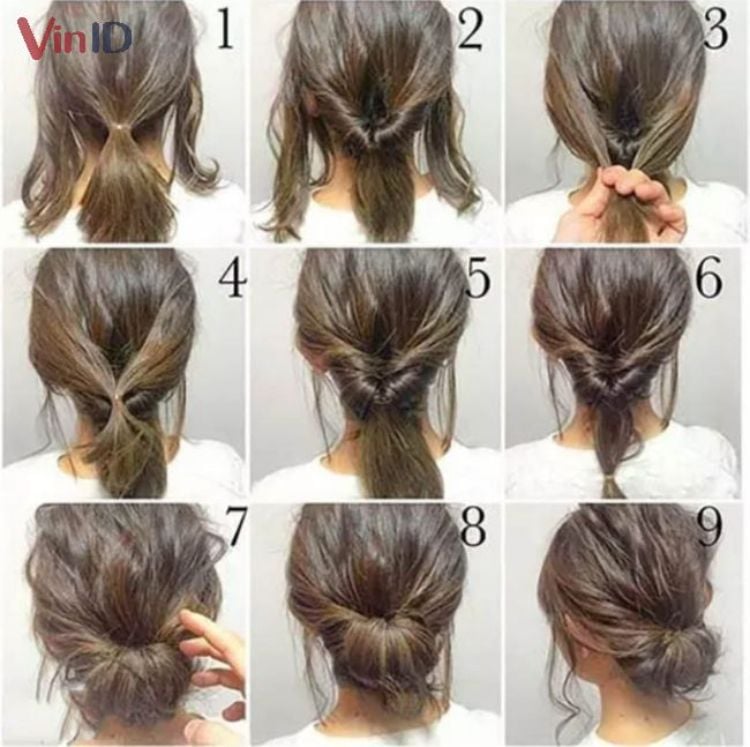 Hướng dẫn búi tóc đơn giản, nhanh chóng và đẹp mắt