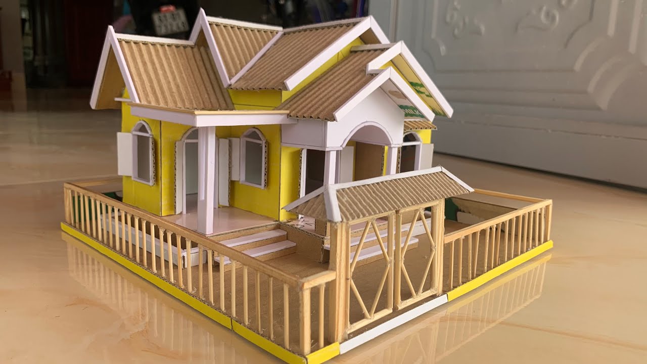 Nhà Làm Bằng Bìa Cát Tông: Hướng Dẫn Tự Làm Đơn Giản, Sáng Tạo Gallery 2