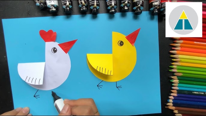 Cắt dán con vật bằng giấy Gallery 1