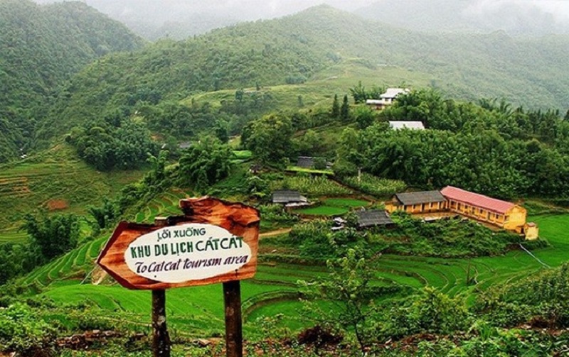 Bản Cát Cát Cách Thị Trấn Sapa Bao Xa? Gallery 1