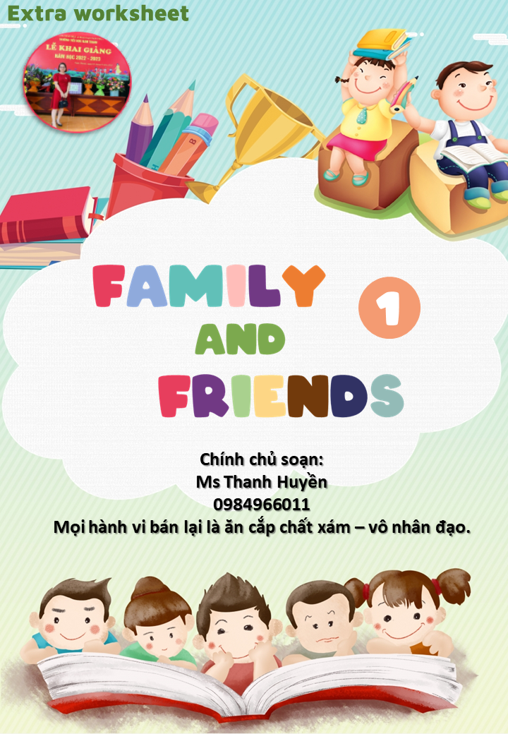 Bài tập bổ trợ Family and Friends 1 National Edition Gallery 1