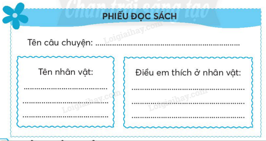 Phiếu Đọc Sách Lớp 2 Chân Trời Sáng Tạo: Hướng dẫn chi tiết và đáp án Gallery 1