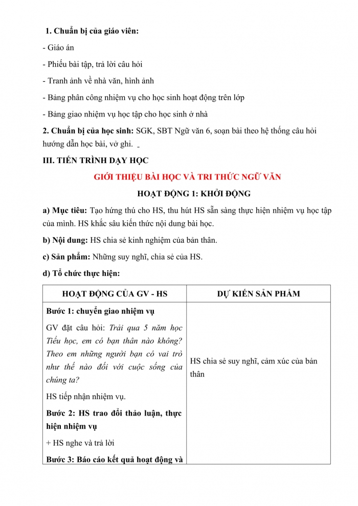 Soạn Văn Lớp 6 Sách Kết Nối Tri Thức: Hướng Dẫn Chi Tiết và Đầy Đủ Gallery 2