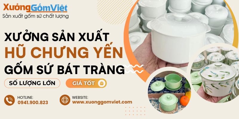 Thố Chưng Yến Bát Tràng - Sự Lựa Chọn Hoàn Hảo Cho Món Ăn Cao Cấp Gallery 2