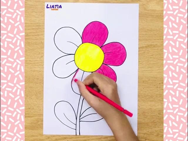 Hướng dẫn vẽ bông hoa