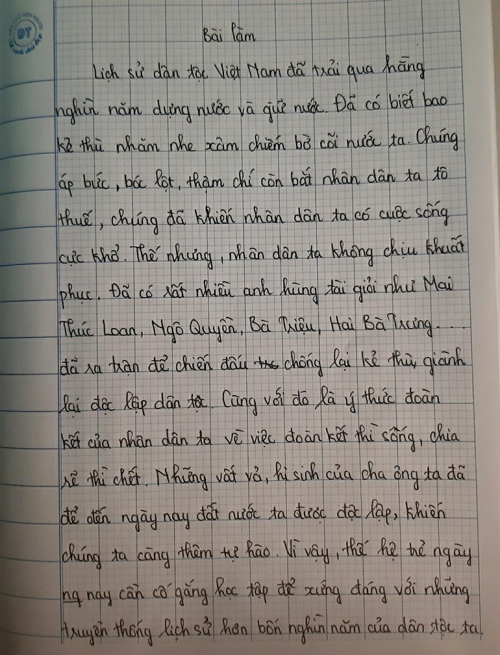 Viết một đoạn văn có sử dụng thành ngữ Gallery 1