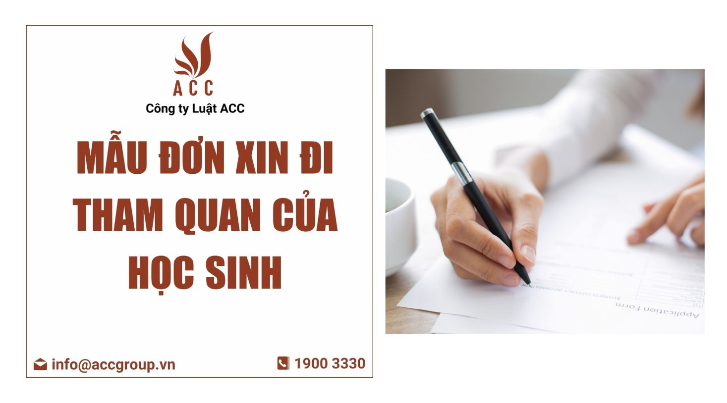 Mẫu đơn xin đi tham quan của học sinh Gallery 1