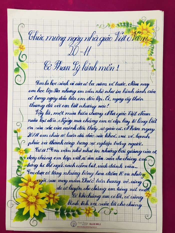 Lời Lá Thư Gửi Thầy: Mẫu Thư Chuẩn, Trân Trọng & Ý Nghĩa Gallery 1