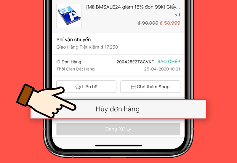 Hủy đơn Shopee có được hoàn tiền không?