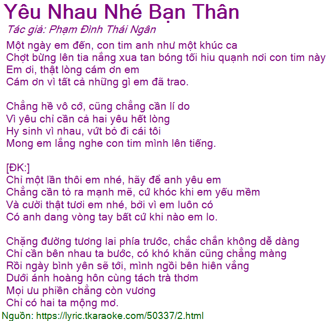 Hy Sinh Vì Nhau, Vứt Bỏ Cái Tôi