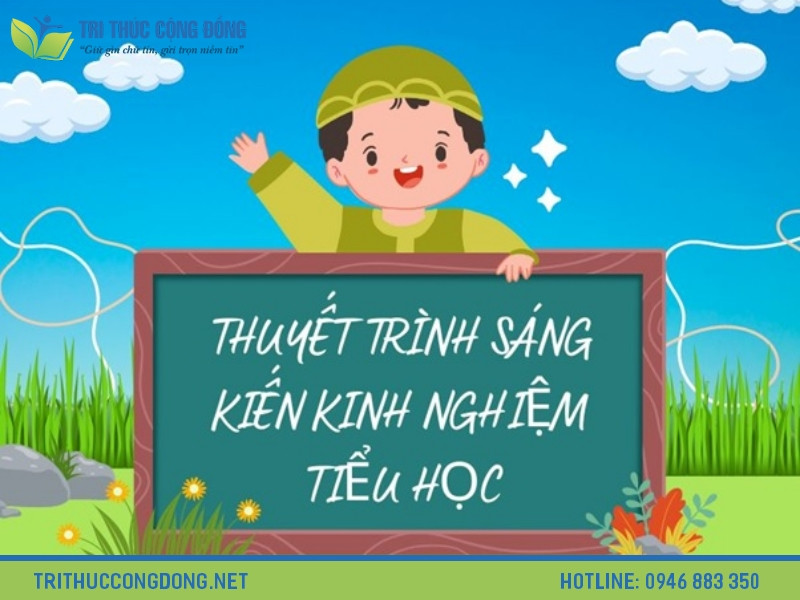 Thuyết Trình Sáng Kiến Kinh Nghiệm Bằng PowerPoint Tiểu Học Gallery 1
