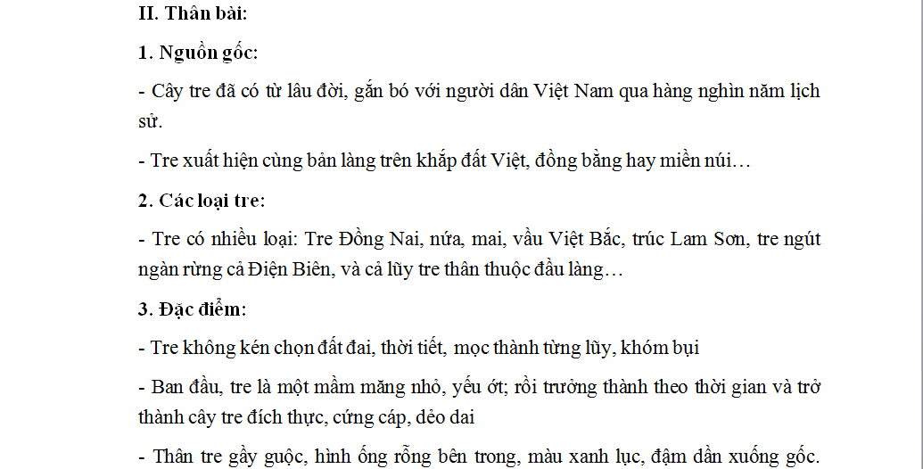 Soạn Văn Bản Cây Tre Việt Nam Gallery 1