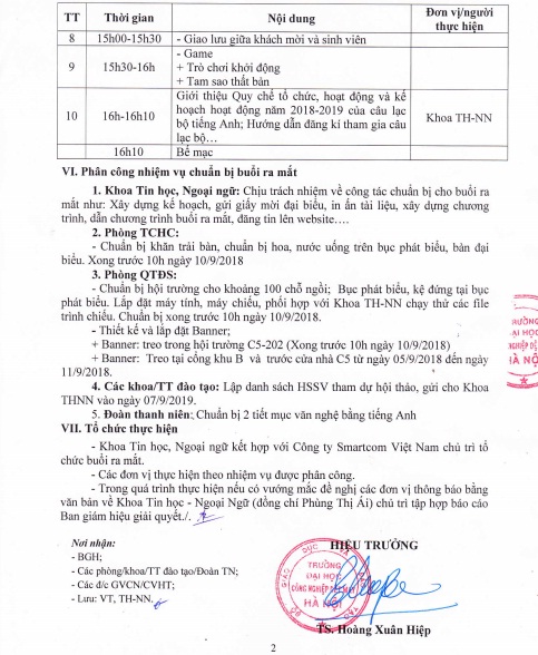 Mẫu Kế Hoạch Thành Lập Câu Lạc Bộ Chi Tiết và Chuẩn SEO Gallery 1