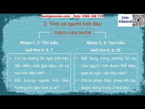 Soạn Văn 10: Lính Đảo Hát Tình Ca Trên Đảo Gallery 1