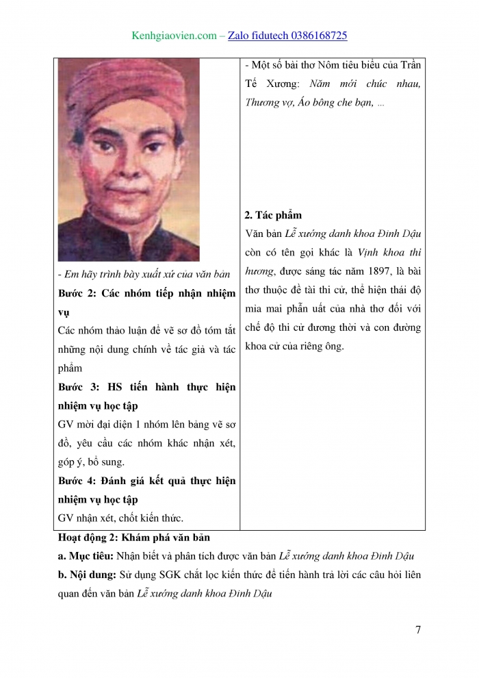 Soạn Bài Lễ Xướng Danh Khoa Đinh Dậu Gallery 1