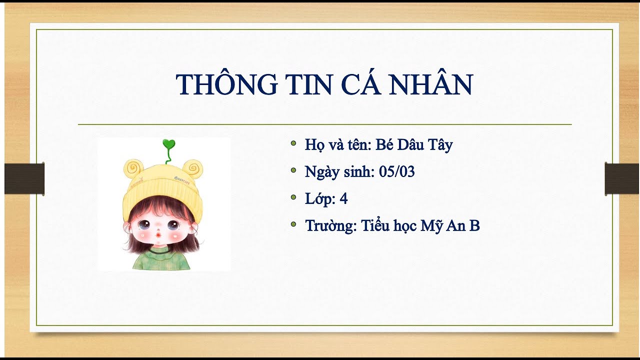 Bài Thuyết Trình Về Bản Thân: Làm Sao Để Tạo Ấn Tượng Tốt? Gallery 1