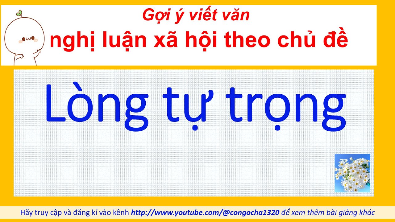 Dàn Ý Lòng Tự Trọng Gallery 1