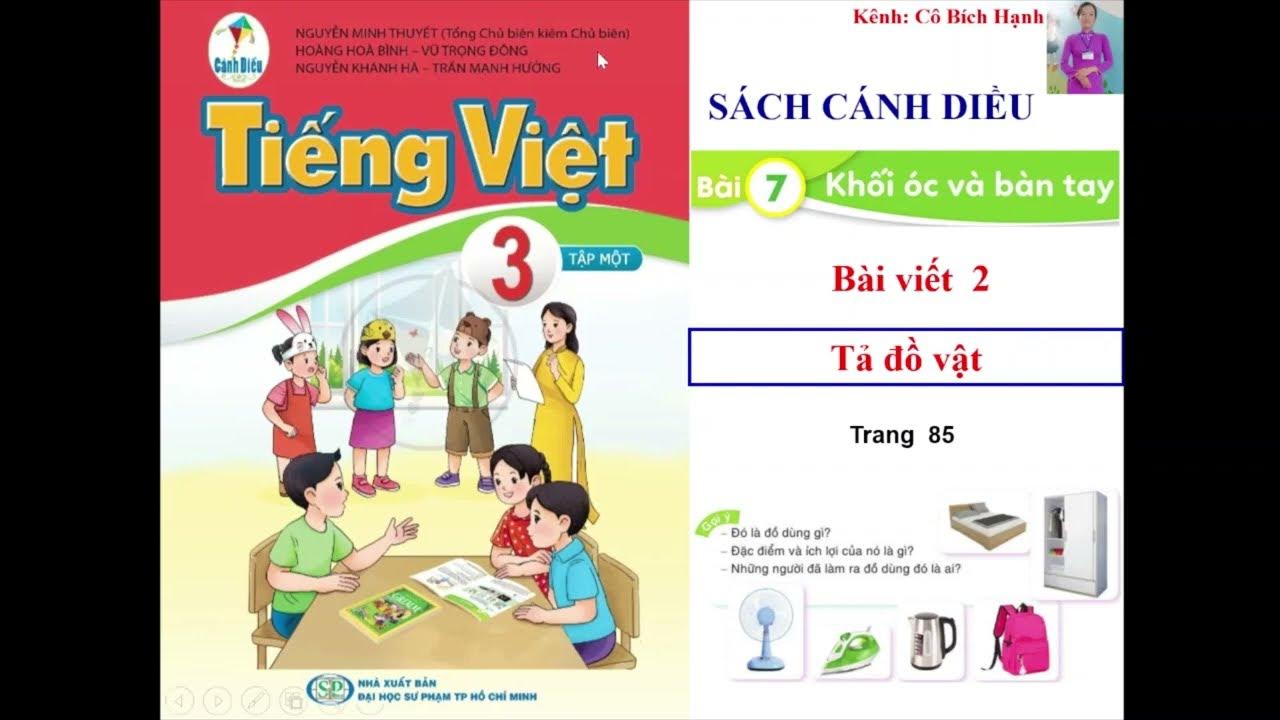 Tả đồ vật lớp 3 cánh diều: Hướng dẫn chi tiết và bài mẫu hay Gallery 1