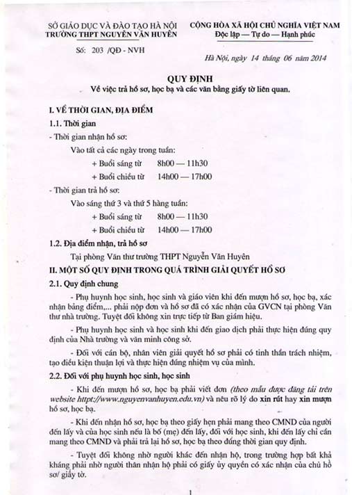 Đơn Xin Rút Học Bạ: Mẫu, Hướng Dẫn Viết & Thủ Tục Gallery 1