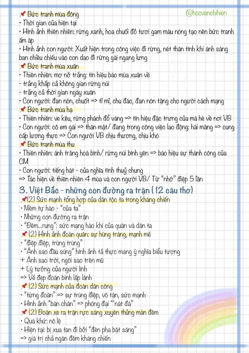 Lập Dàn Ý Bài Việt Bắc Gallery 1