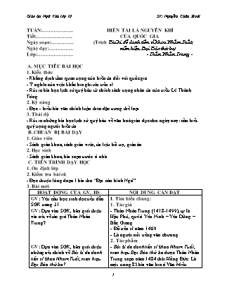 Giáo án Hiền tài là nguyên khí của quốc gia Gallery 1