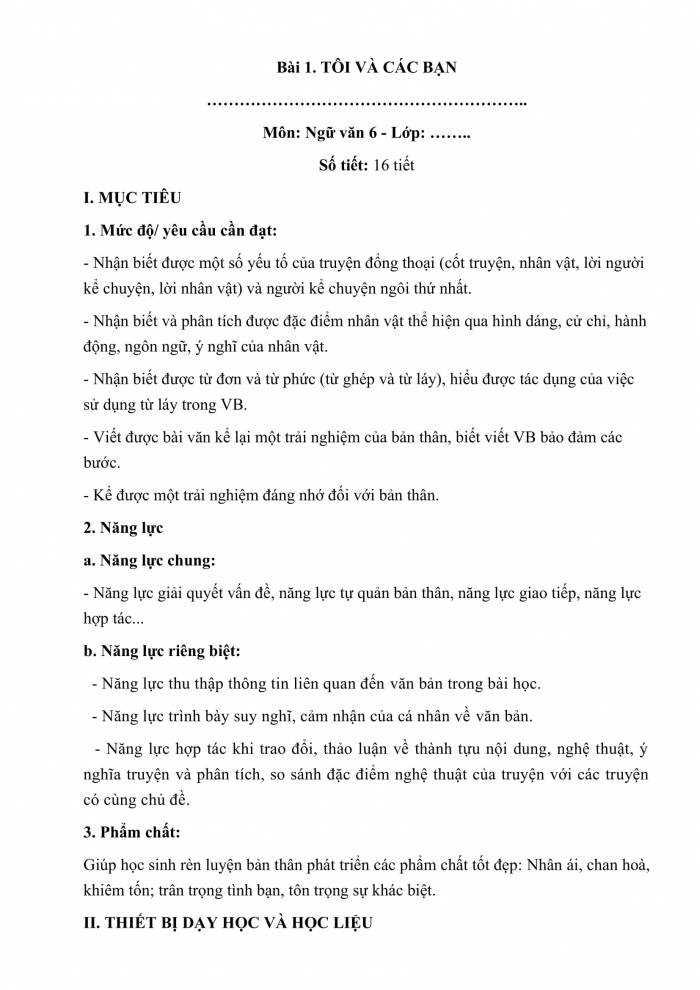 Soạn Văn 6 Kết Nối Tri Thức Với Cuộc Sống: Hướng Dẫn Chi Tiết Gallery 1