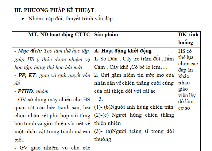 Trả lời câu hỏi bài Thạch Sanh lớp 6 Gallery 1