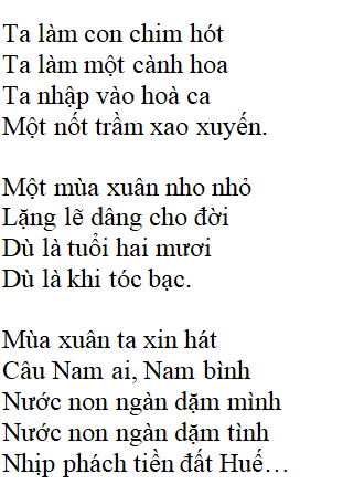 Bố cục bài thơ Mùa xuân nho nhỏ Gallery 1