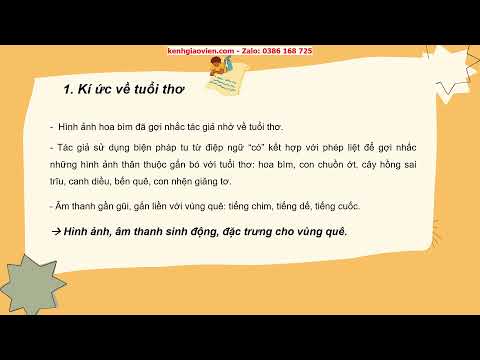 Soạn bài Hoa Bìm Bìm lớp 6 Chân trời sáng tạo Gallery 1