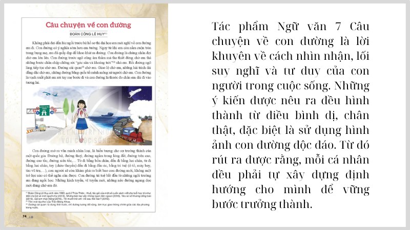 Soạn bài Câu chuyện về con đường Gallery 1