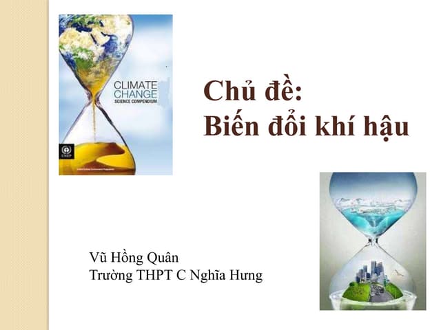 Mẫu Powerpoint Biến Đổi Khí Hậu: Tổng Quan và Giải Pháp Gallery 1