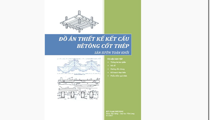 Đồ án BTCT1: Hướng dẫn chi tiết và kinh nghiệm hoàn thành xuất sắc Gallery 2