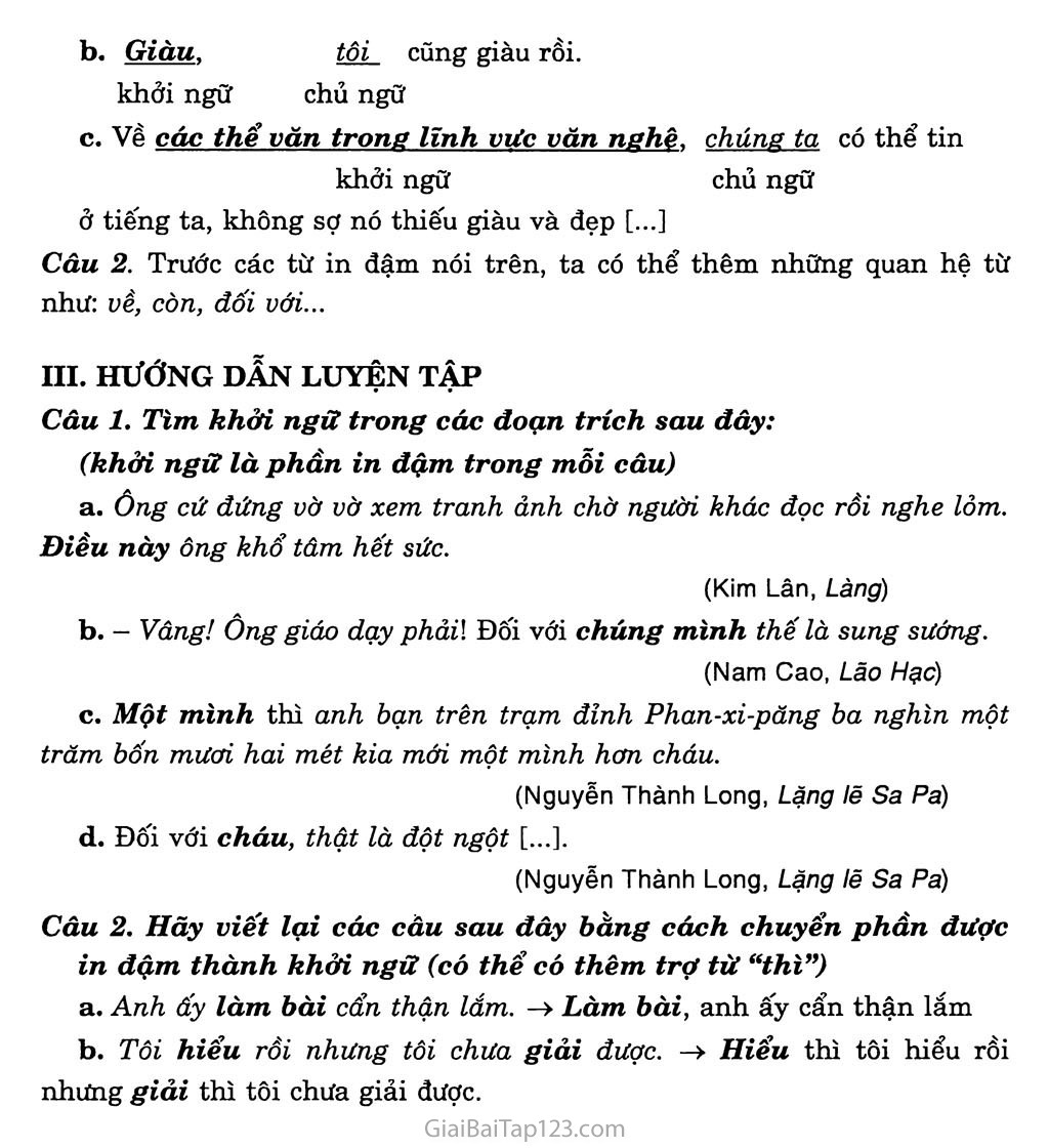 Soạn Văn 9 Khởi Ngữ: Hướng dẫn chi tiết và bài tập Gallery 2