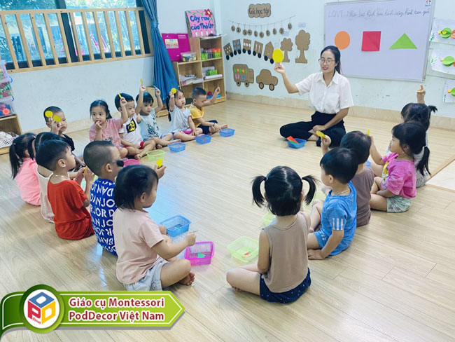 Giáo án nhận biết hình tròn cho trẻ mầm non Gallery 2
